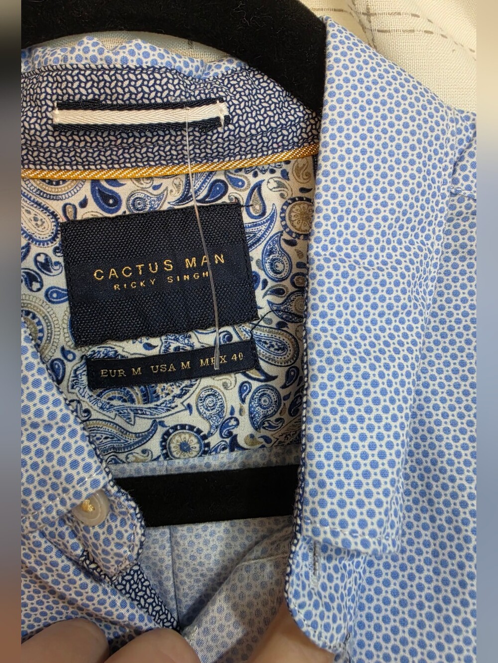 Cactus Man Dress Shirt - Picture 4 of 5